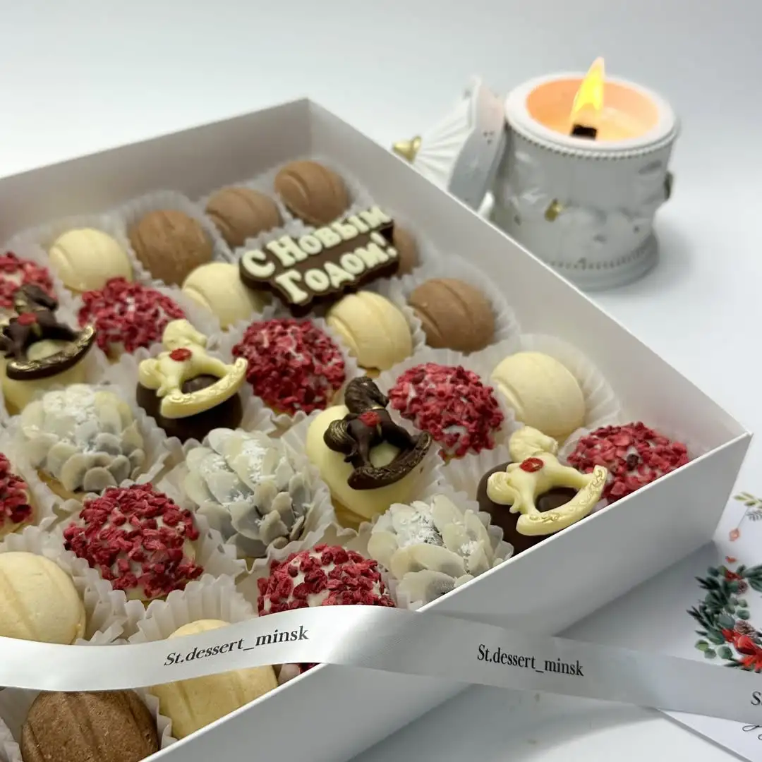 Наборы орешков с декором, 12 шт. фото 6